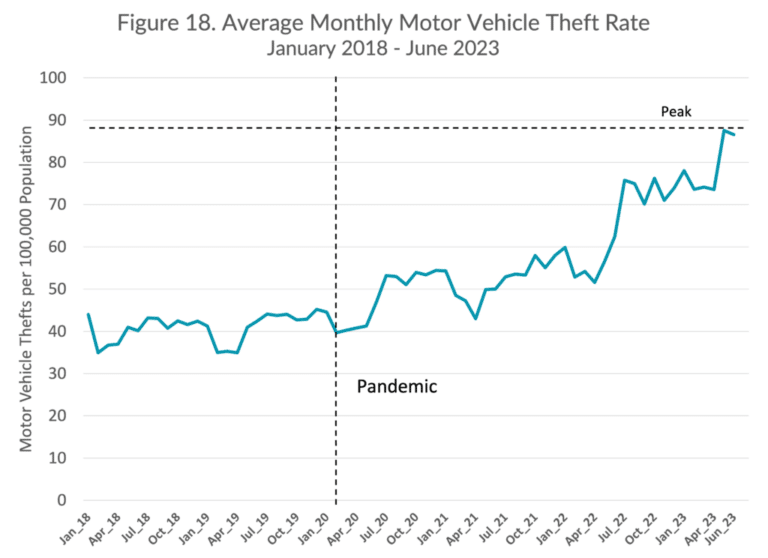 family protector chart of car theft