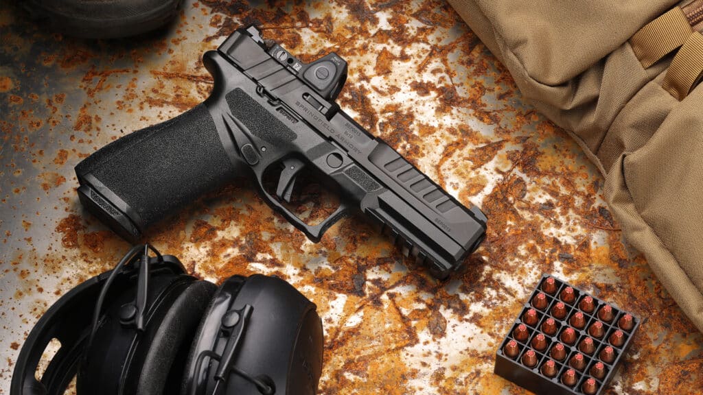 best handguns for beginners, best pistol red dot
