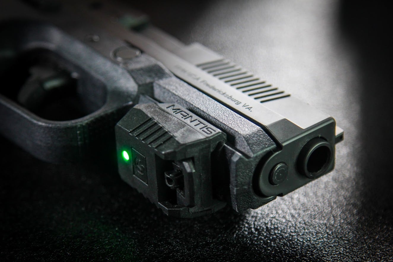 mantis x sensor close up