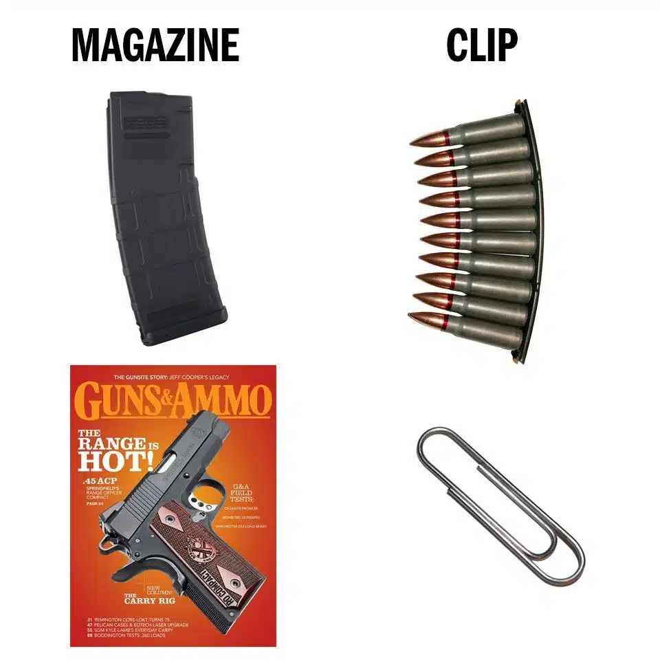 Difference Between A Clip and A Magazine: The Ultimate Guide 2 clip vs magazine