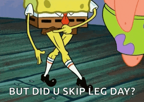 LegsSpongebobSquarepantsGIF