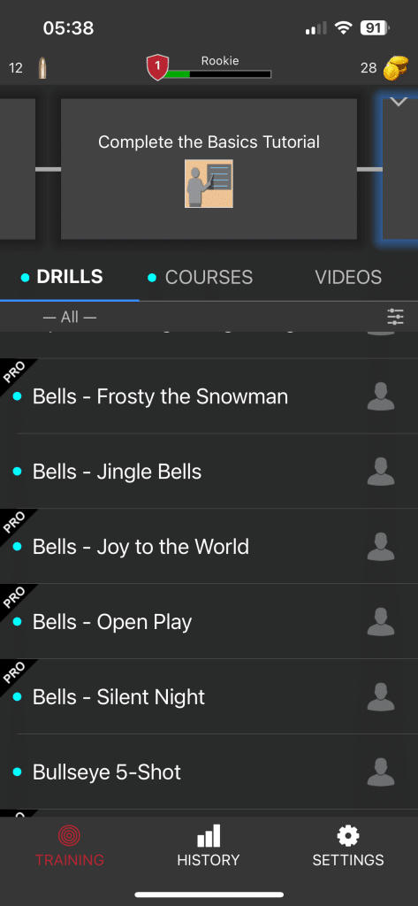 bells drills