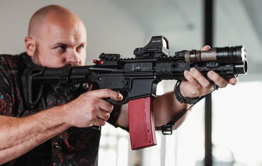 laser rifle