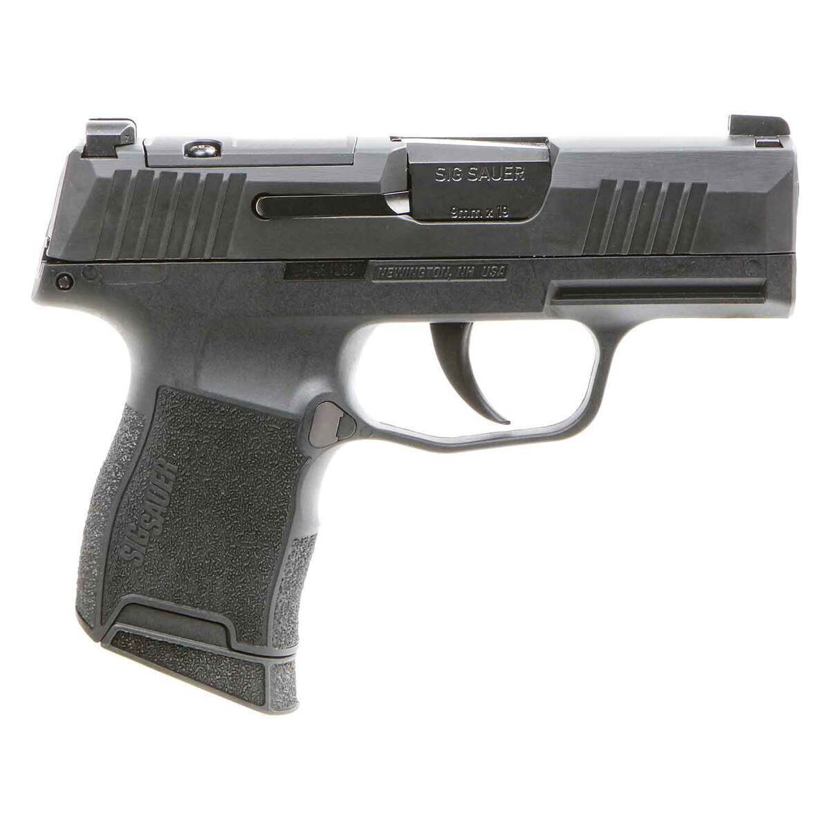 sig sauer p365 9mm luger 31in black nitron pistol 101 rounds 1810964 1