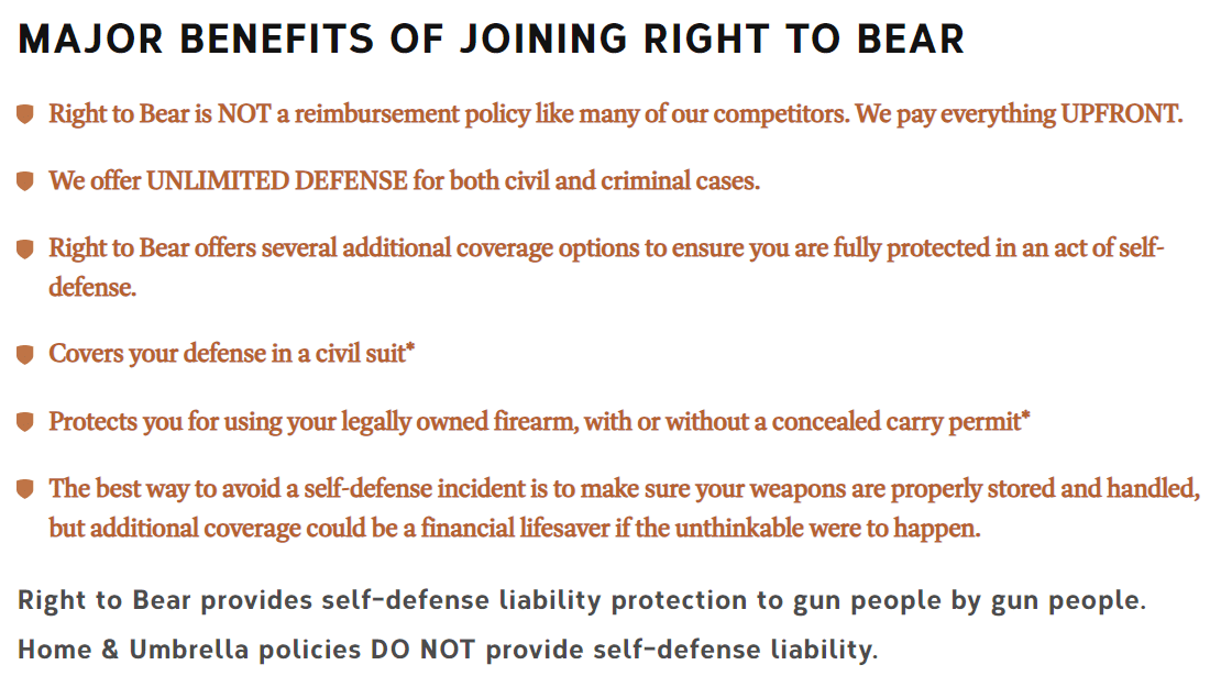 right to bear insurance review